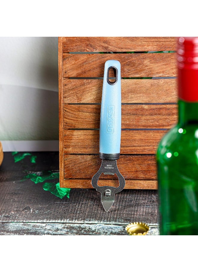 DELCASA Delcasa DC3341 Stainless Steel Bottle Opener, Silver/Blue  - Image 4