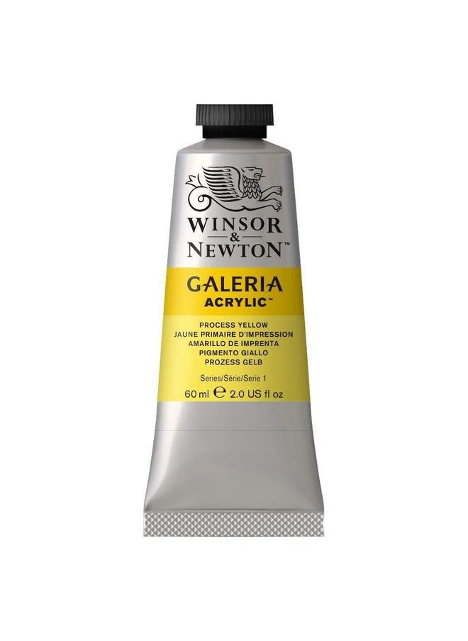WINSOR & NEWTON Galeria Acrylic Colour - Tube Of 60 Ml - Process Yellow (537)  - Image 1