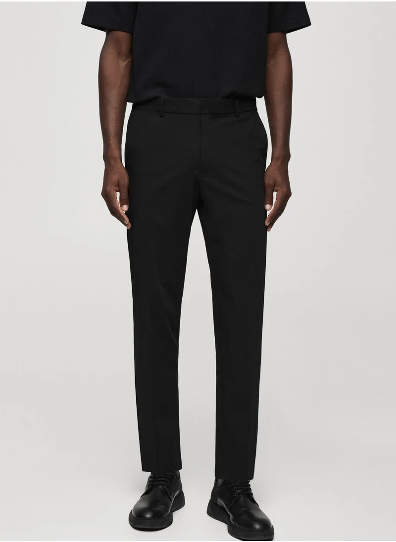 Mango Man Essential Slim Fit Trousers