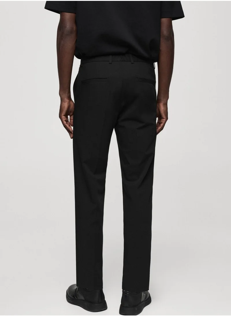 Mango Man Essential Slim Fit Trousers