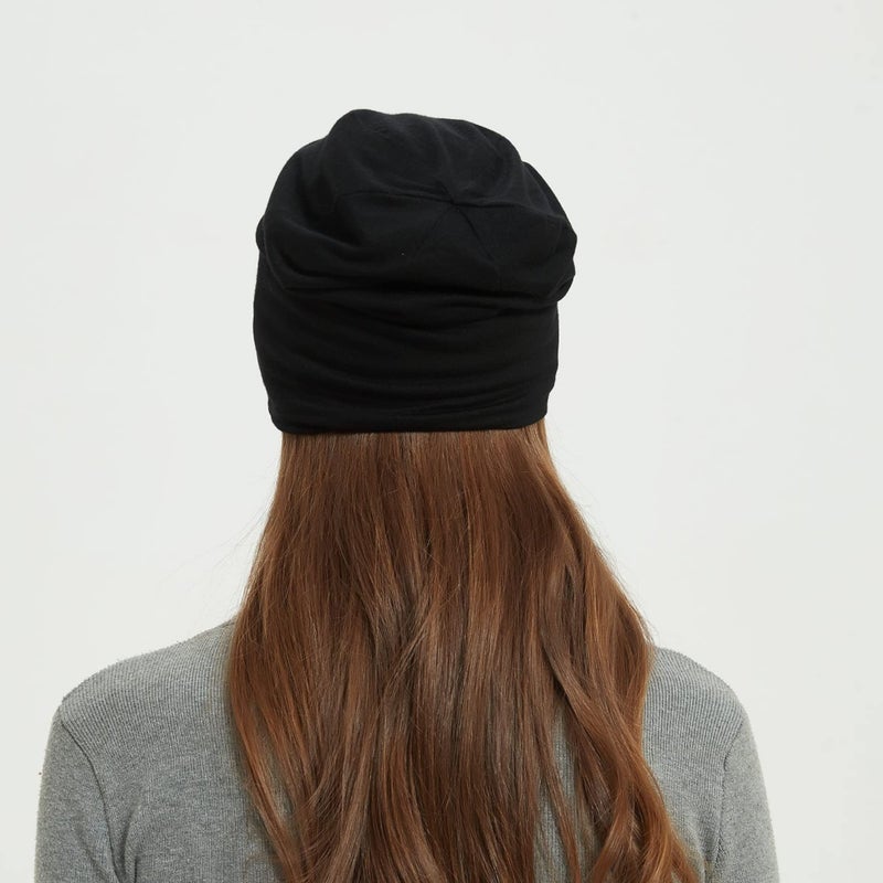 Radia Smart EMF Protection Slouch Beanie, 5G Anti-Radiation, RF Shielding, WiFi Radiation Protection, Brain Coat, Black - Image 5