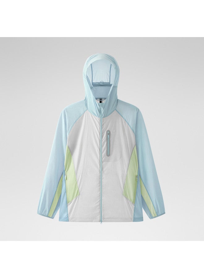 Bananain Wang Yibo Same Style】702uv Sun Protection Jacket - Water-resistant Outdoor Wear With Dual Zipper, Unisex Design - Image 3