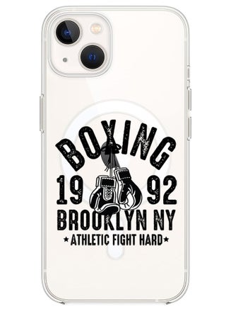 Magnetic Case for iPhone 13 6.1-inch Compatible with MagSafe Wireless Charging, Shockproof Phone Bumper Cover Boxing Brooklyn black copy - pzsku/Z1CB104301E8EFF7F75AFZ/45/_/1700219793/edcf7306-0b34-4a35-b822-7d2ef4692f86