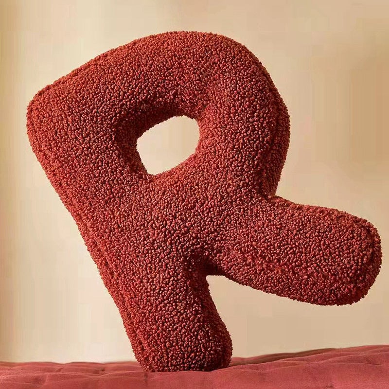 Creative English Letter Pillow 26 Alphabet Love Combination Personality Sofa Bedside Simple Shaped Pillow - Image 5