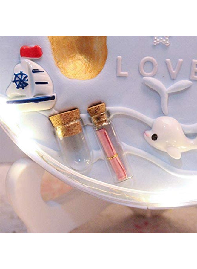 High-Quality Mud Cartoon Design Newborn Footprint Showpiece For Kids Up to 3 Years - Image 2