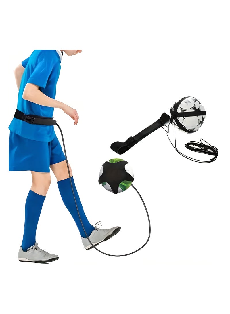 Football Training Belt, Hands-Free Adjustable Belt, Elastic Rope for Football Training for Adults, Soccer Training Belt to Help Control Soccer Skills, Special Gift for Kids Over Age 12 Years (Not including Ball)  - Image 2