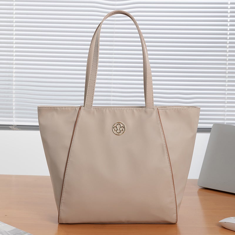 Oxford Cloth Canvas Large Capacity All-Match Tote Bag Women'S Arrival Work Bag Lightweight Shoulder Bag - Image 2