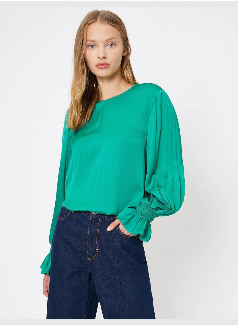 KOTON Frill Detailed Blouse