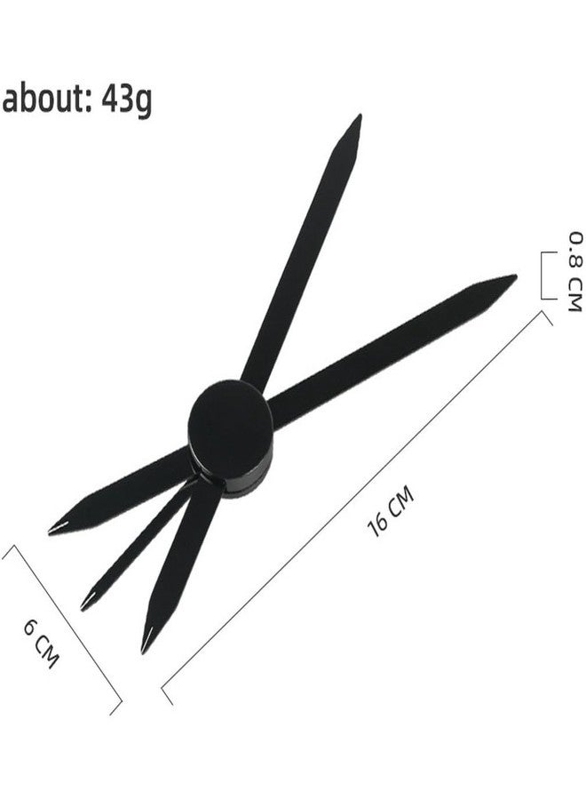 HOTWE Brow Measuring Tool for Mapping, Stainless Steel Compass Eyebrow Ruler for Microblading Eyeliner Semi Permanent Makeup (Black) - Image 5