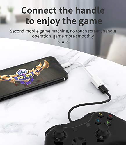 HOYULLI iPhone OTG Adapter(2Pack)lightning male to USB Female Converter Data Sync dongle for 14 13 12 11 pro max 7 8 plus ipad Camera Card Reader USB Flash Drive Mouse Keyboard Hub MIDI Piano Connector U Disk - Image 3