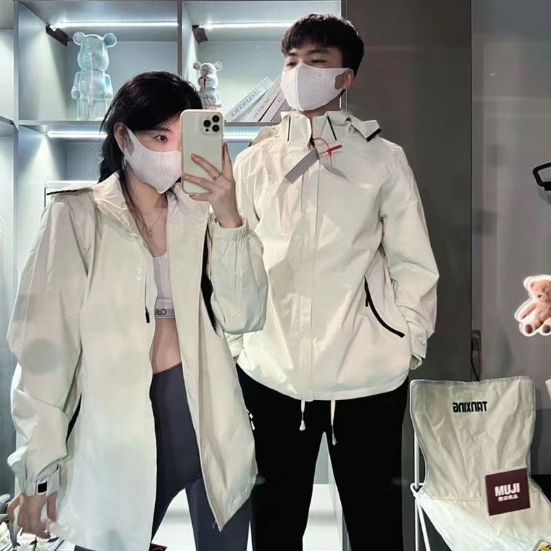 2023 New Spring and Autumn Outdoor Camouflage Thin Jacket Jacket Men's and Women's Trendy Fashion Clothing Couple's Jacket - Image 5