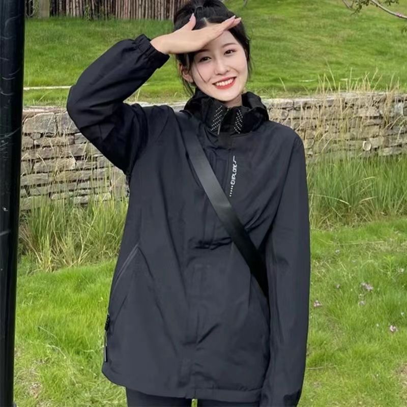 2023 New Spring and Autumn Outdoor Camouflage Thin Jacket Jacket Men's and Women's Trendy Fashion Clothing Couple's Jacket - Image 3