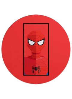 LOUD UNIVERSE Mouse Pad Round Spider Man Marvel And Avengers Superhero Red 