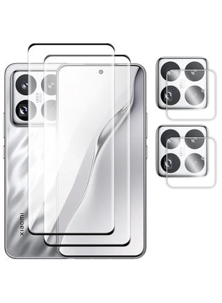 Screen Protector Compatible with Xiaomi 15 Pro, [2 Pack] Tempered Glass + [2 Pack] Camera Lens Protector, 9H Hardness HD Anti-Scratch Protective Film - pzsku/Z1CB1572481D60C3399C7Z/45/_/1732600646/3f6088f9-22aa-4386-812f-b76d9221a4f0