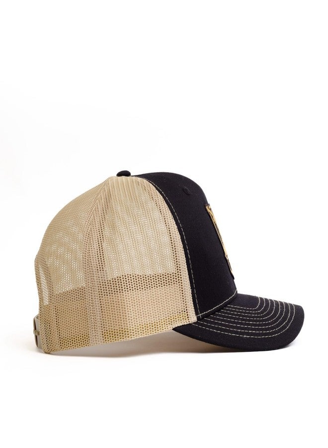 Nudge Printing West Point Hat US Military Academy Premium Adjustable Snapback Trucker Hat Black and Khaki Embroidered Patch Baseball Cap (Army Black Knights) - Image 4