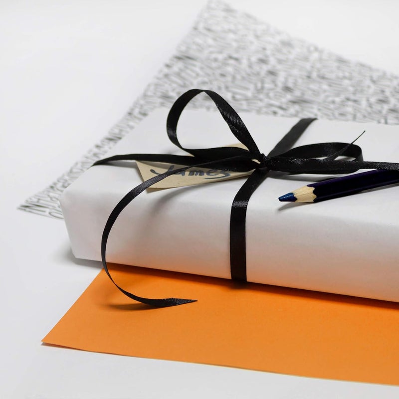 LilyRin Black Ribbon 1/4 Inches 36 Yards Satin Roll Perfect for Scrapbooking, Art, Halloween, Wreath, Corset, Floral, Packing Birthday, Wrapping Christmas Projects Dark - Image 2