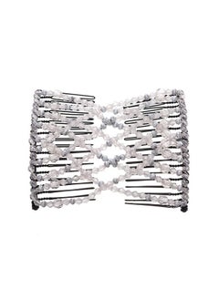 4Pcs Fashion Magic Beads Elasticity Double Hair Comb Clip Stretchy Hair Combs Clips - pzsku/Z1CB191323551050ACAB1Z/45/_/1720085650/3c3d6a36-ebf3-4bb0-a454-599cf6d0714f