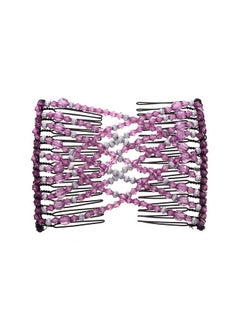 4Pcs Fashion Magic Beads Elasticity Double Hair Comb Clip Stretchy Hair Combs Clips - pzsku/Z1CB191323551050ACAB1Z/45/_/1720085655/a0245ad8-5bc7-4e6c-ba39-8428eacbed84