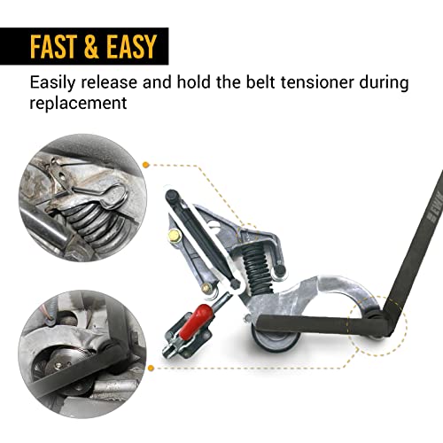 EWK Mini Cooper Serpentine Belt Tensioner Tool, Accessory Drive Belt Replacement Kit for BMW Mini R52 R53 W11 Supercharged Engine - Image 3