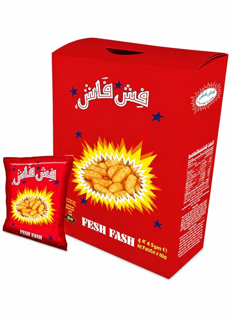 Fesh Fash Fish Fash Spicy Snack – Crunchy Seafood-Flavored Chips | Family Pack 75g - Image 3