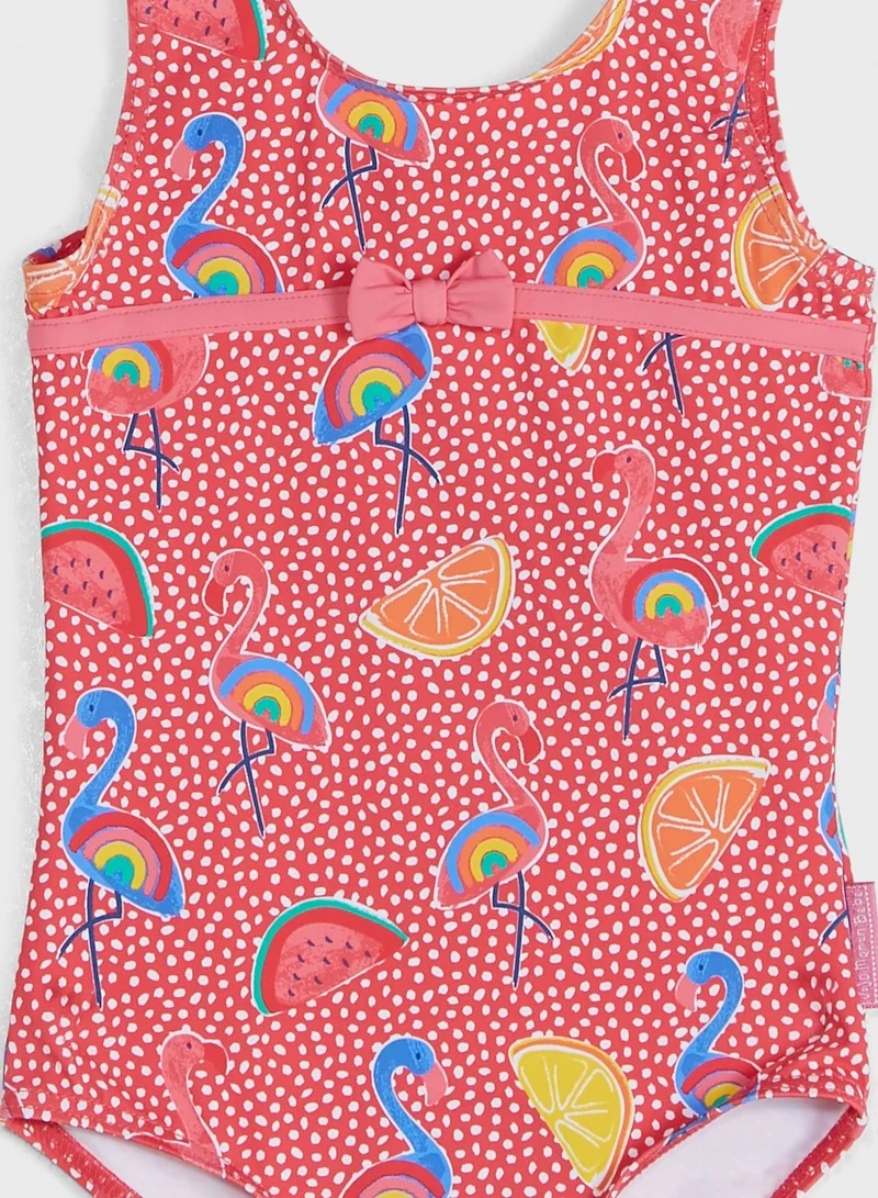 JoJo Maman Bebe Kids Printed Swimsuit