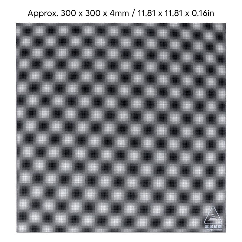 لوحة بناء زجاجية للطابعة ثلاثية الأبعاد مقاومة للحرارة ملحقات سرير الطباعة - Image 3