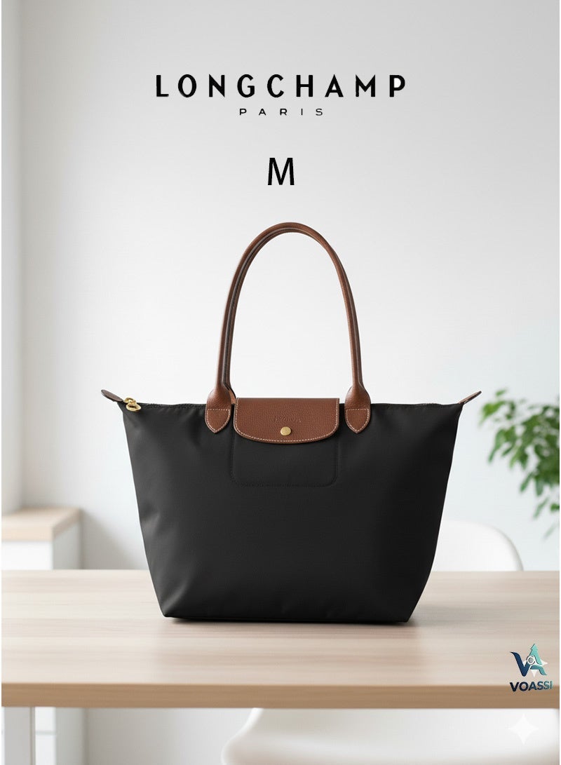 Longchamp Le Pliage  Women's  versatile  black Classic Medium - Image 1