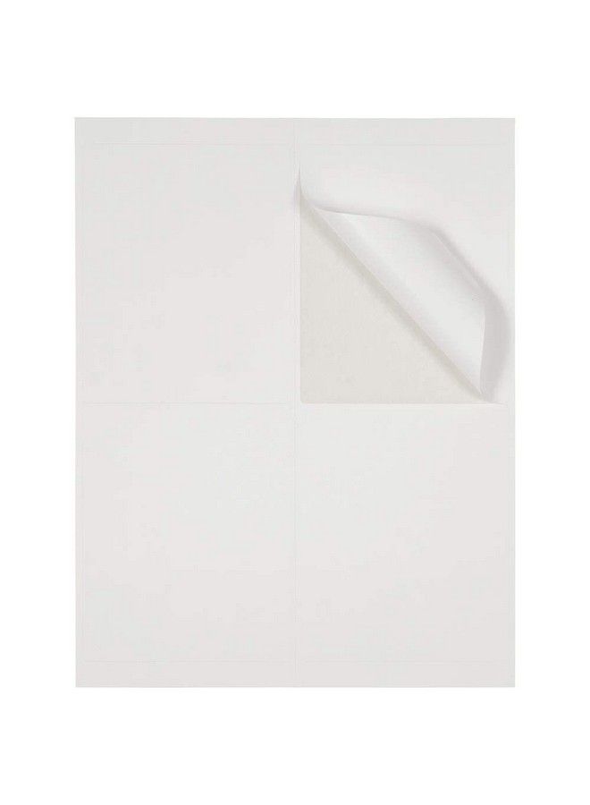 JAM Paper Shipping Address Labels 4 X 5 Quarter Page Extra Large White 120 Pack - Image 4
