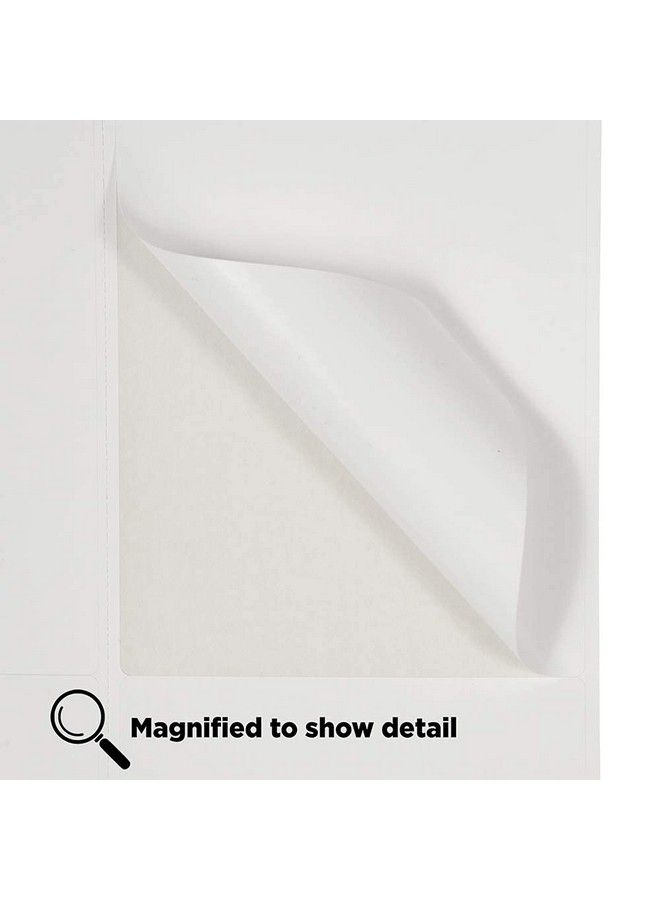 JAM Paper Shipping Address Labels 4 X 5 Quarter Page Extra Large White 120 Pack - Image 5