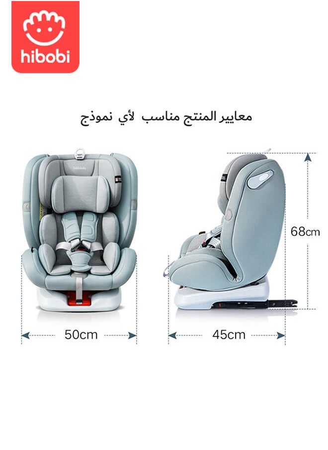 360° Car Seats with ISOFIX (Group 0+/1/2/3) for 40-150cm Baby Childs, Rotating Car Seat for Newborn 0-12 years