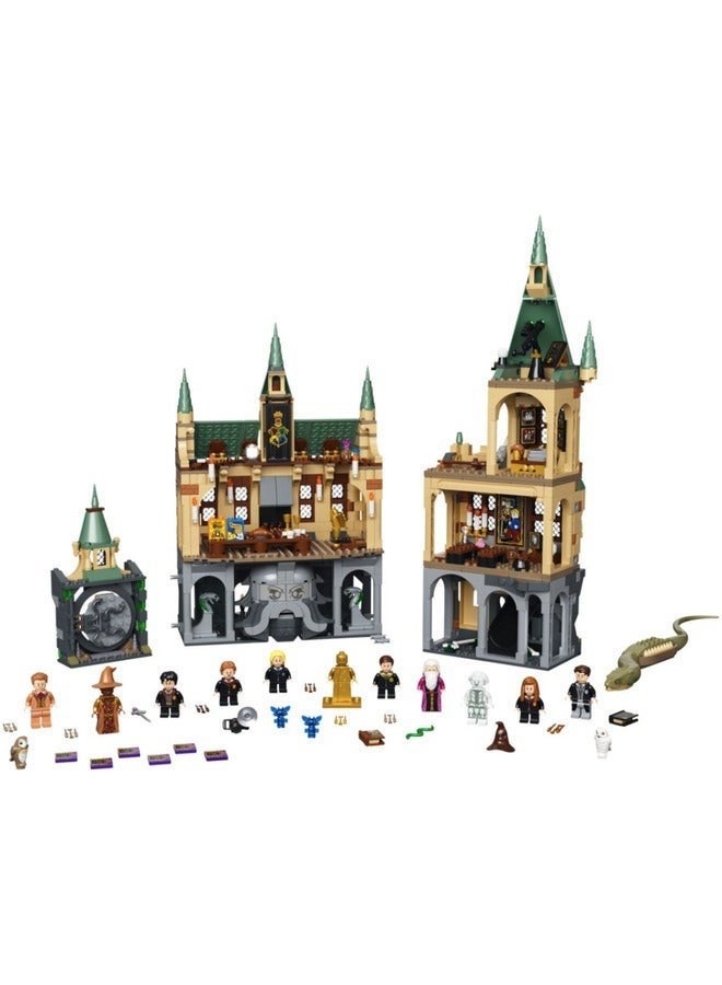 Fantasy Magic Castle Building Blocks Set for Kids Ages 6-12, Wizard School Construction Kit with Great Hall and Tower, STEM Educational Brick Building Toy, Creative DIY Castle Playset Gift for Boys and Girls - Image 2