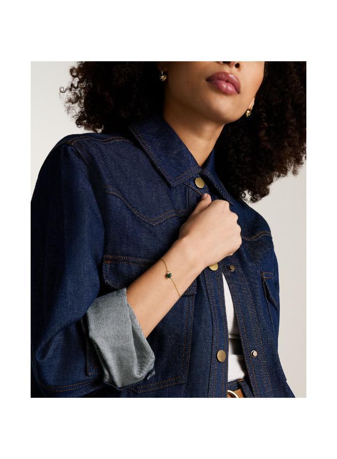 فوسيل سوار مجوهرات كلاسيكي من المعدن الأساسي - Image 2