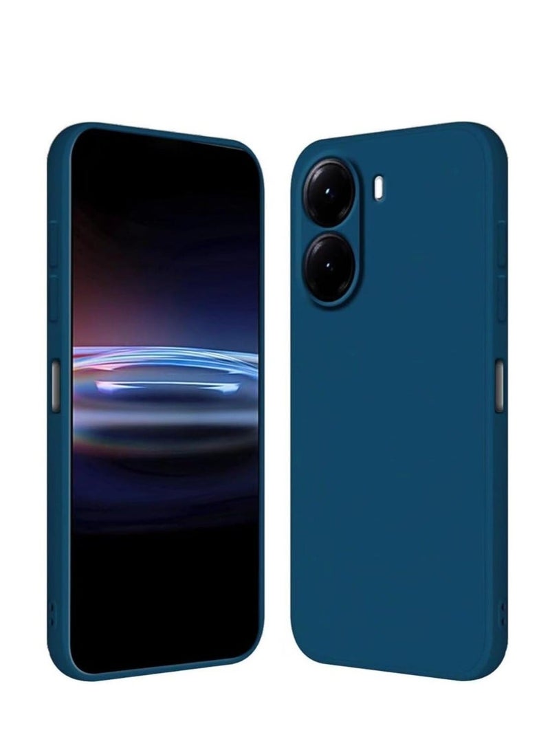 Raxoom Xiaomi Poco X7 Pro 5G Case Cover â€“ Soft Silicone Shockproof Protective Case with Inner Microfiber Lining, Anti-Scratch & Full Camera Protection - Image 1