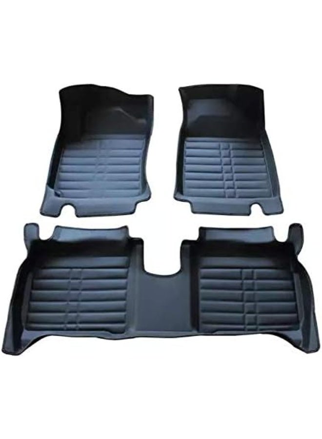 Premium 5D Car Floor Mats - Custom Fit & Waterproof Interior Protection - Durable & Anti-Slip for Daily Use