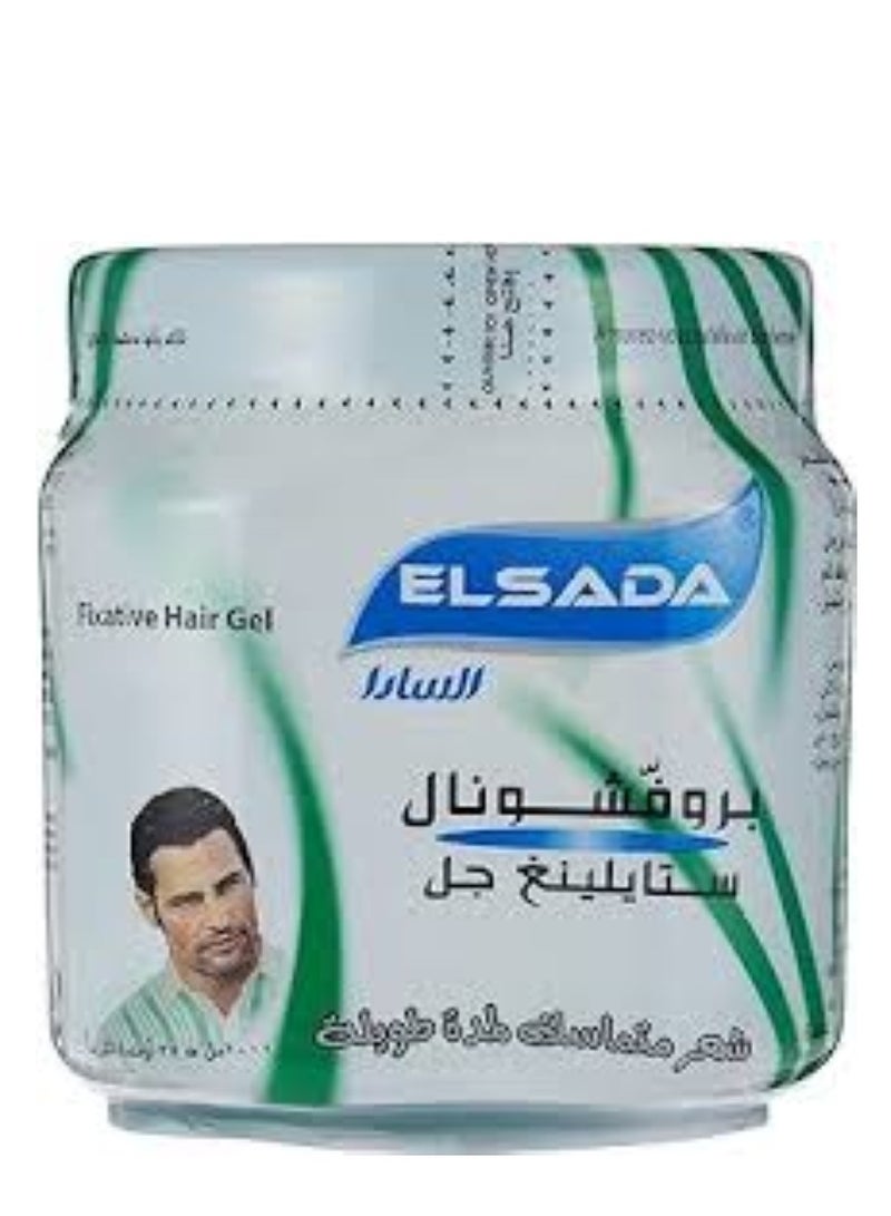 Elsada Al Sada Professional Styling Gel Green 1000 ml - Image 1