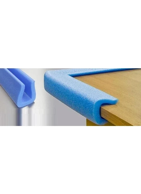 Reelfoam U 20 100CM Corner Protector Sponge Profile Polyethylene Corner Protector, Edge Protector