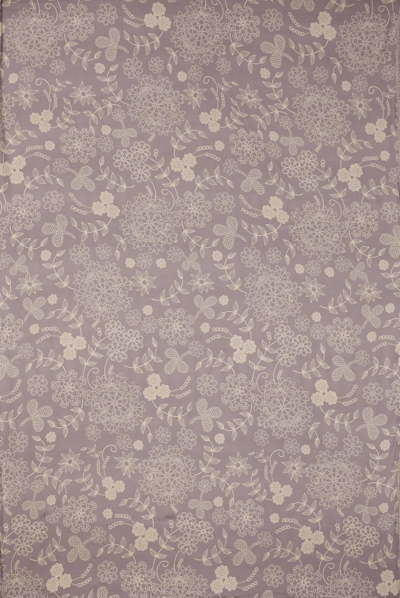 MORADO Glace Cotton 210 TC Single Bed Size Reversible Duvet Cover/Quilt Cover/Rajai Cover/Blanket Cover with Zipper (60x90 Inches, Mauve) - Image 4