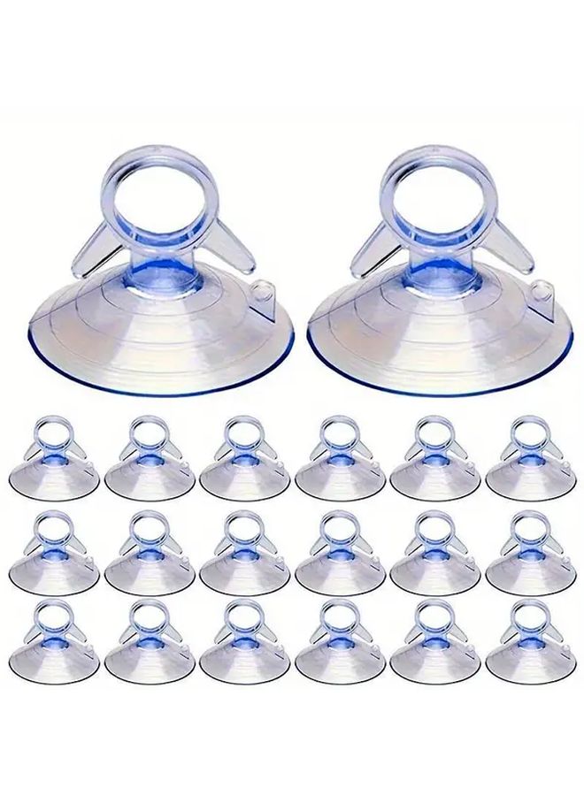 6 قطع خطافات شفافة ثقيلة متعددة الاستخدامات مع مصاصات للحمام، المطبخ، السيارة، المكتب - Image 2