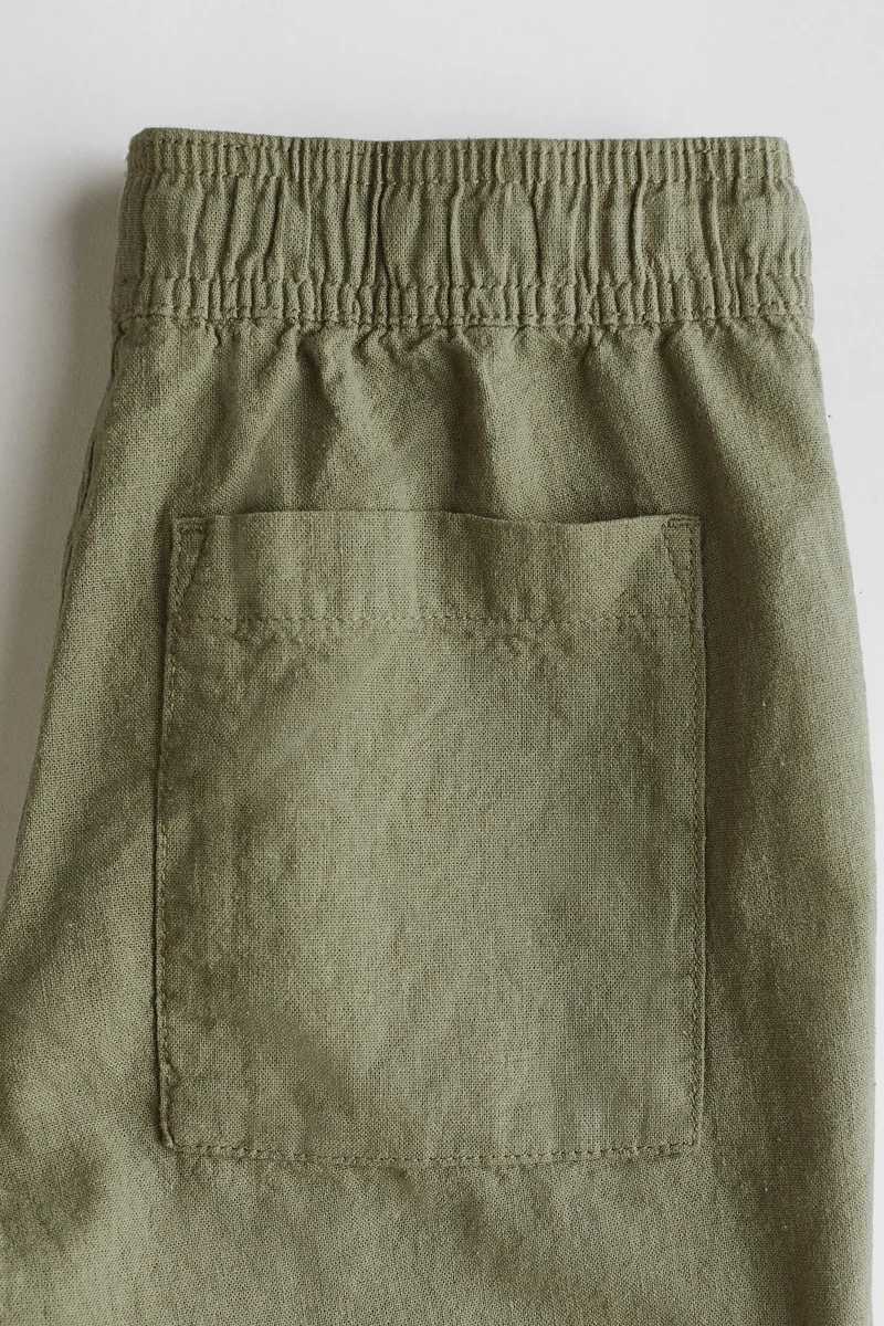 H&M  Linen-blend shorts for Men | Best Price UAE
