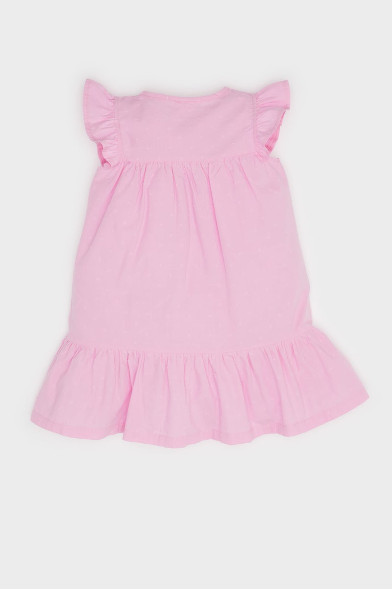 DeFacto Baby Girl Regular Fit Sleeveless Woven Dress  - Image 2