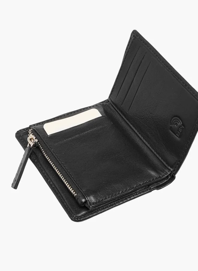 LBL by Shoexpress Men Panelled Bi-Fold Wallet
