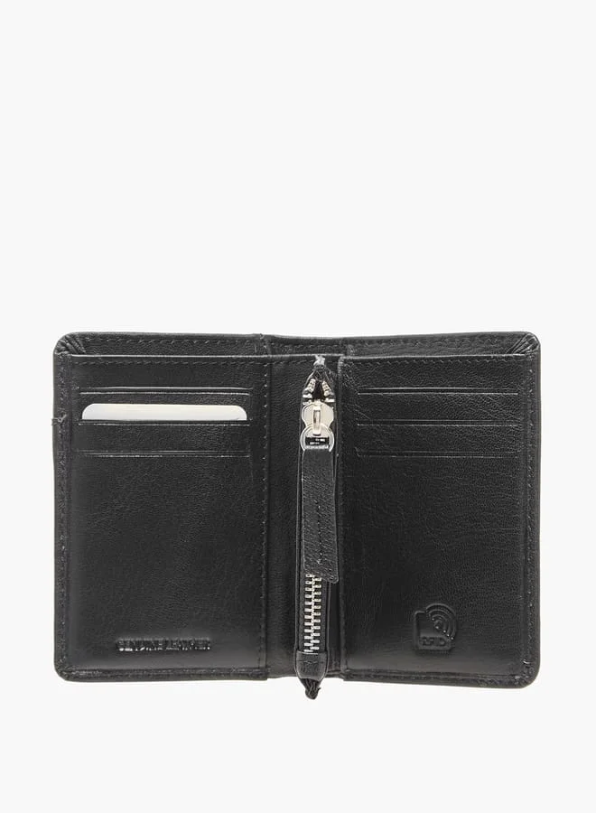 LBL by Shoexpress Men Panelled Bi-Fold Wallet