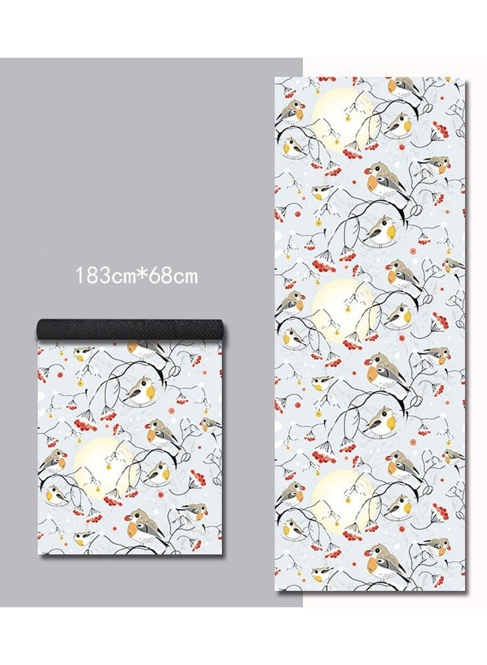 EBMINI Thick Anti Slip Home Fitness Yoga Mat 