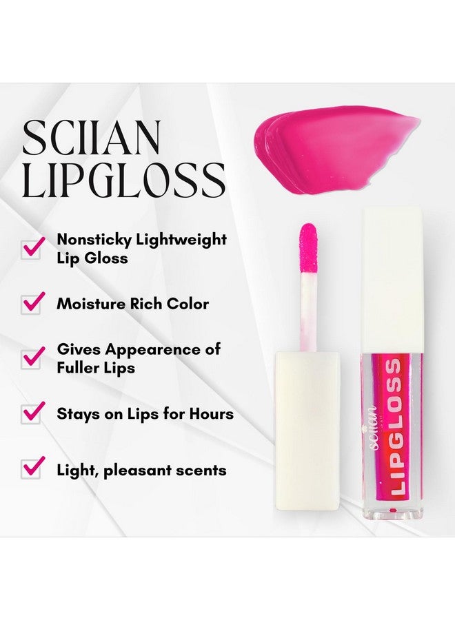 Sciian Lipsgloss | Lipgoss For women | Lips Care | Lips Care For Women | Lips Care Product | Non-sticky Lipgloss | Lip Gloss With High Shine Glossy Finish - Image 5