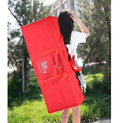 Blueberry KB-40 Keyboard Padded Gig Cover Bag Compatible with Casio CT-S1FH/CT-S1/CT-S400/CT-S200/LK-S250/CT-S300/CT-S100/CTK-2550/CTK-3500/CT-X700/CT-S195/CTK-1550 Keyboard - Image 5