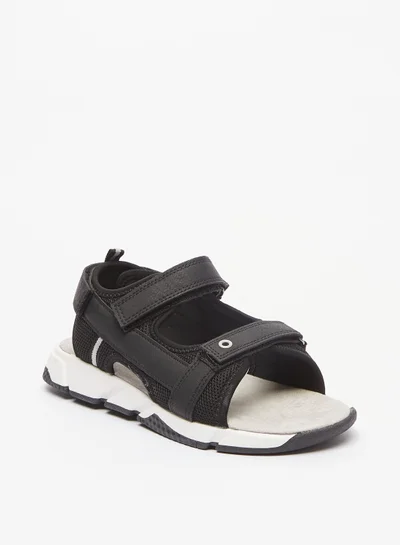shoexpress Boys Panelled Sandals with Hook and Loop Closure