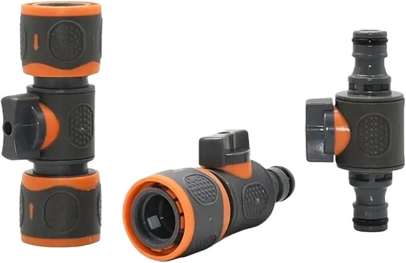 Blue Hose Quick Connect 10PCS Faucet Valve Garden Water Fittings for Drip Irrigation System and Cleaning - Image 2