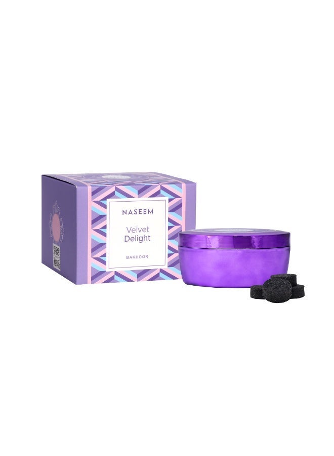 Naseem Bakhoor Velvet Delight For Men and Women – 50GM - Image 1