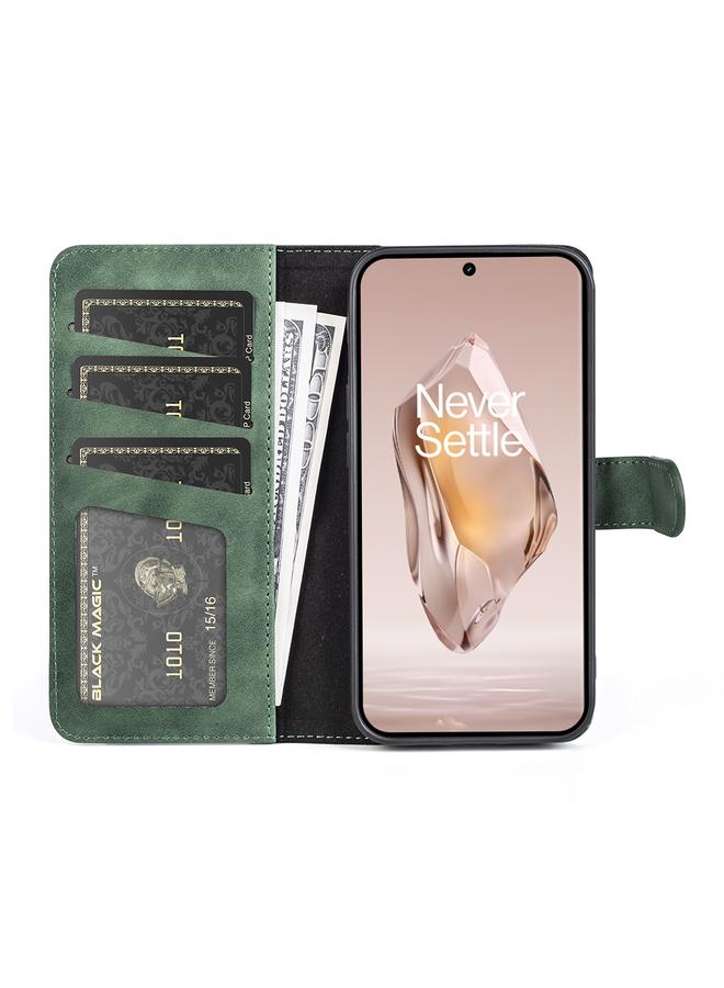 S-TOP Case For OnePlus 12R Stitching Horizontal Flip Leather Phone Case - Image 3