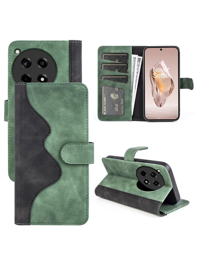 S-TOP Case For OnePlus 12R Stitching Horizontal Flip Leather Phone Case - Image 1